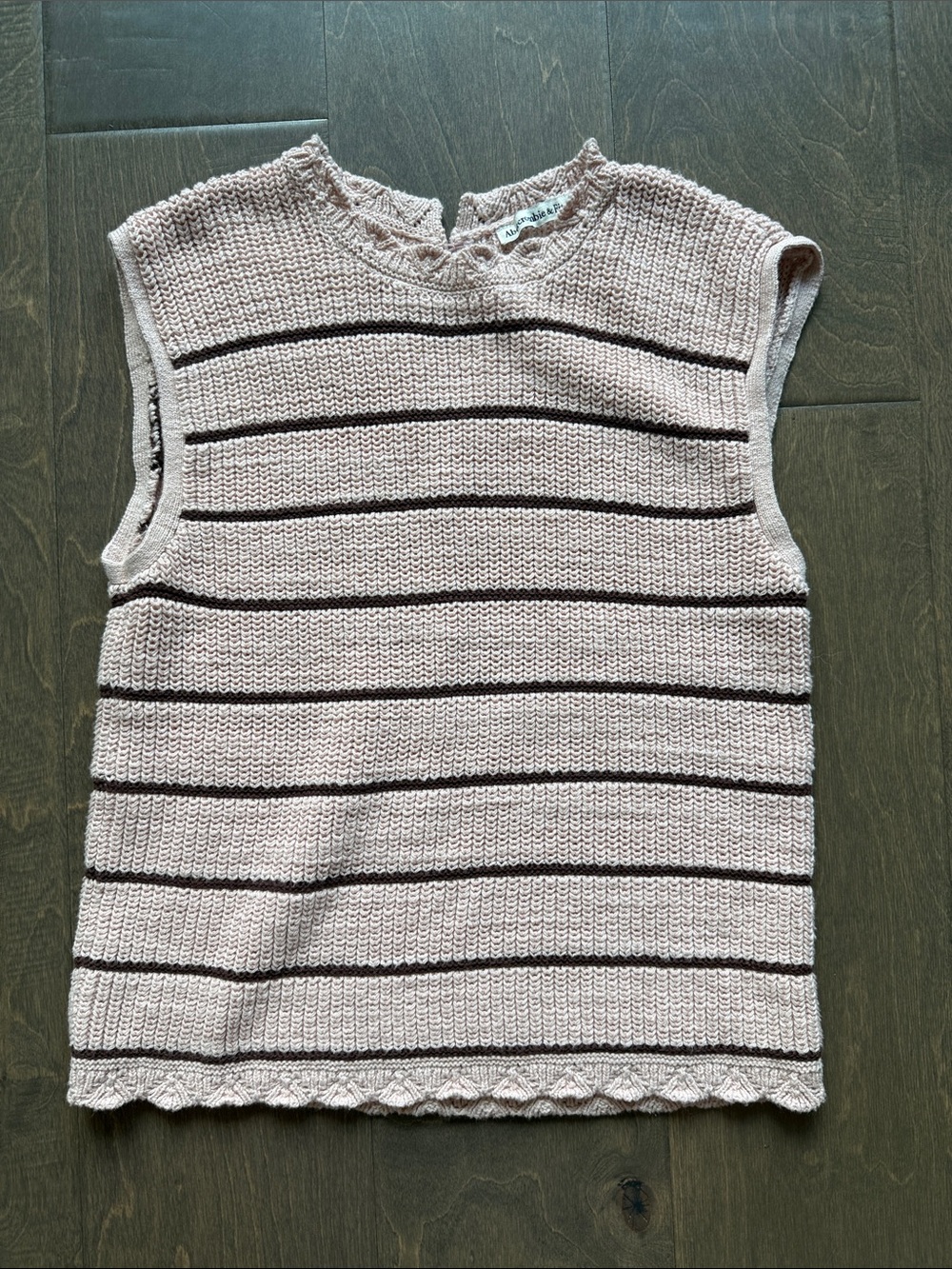 Ruffle Mockneck Sweater Shell Top